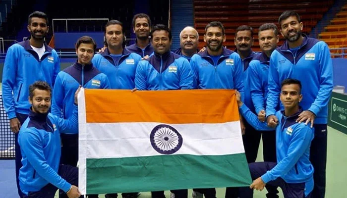 Indian tennis team shows up in Pakistan